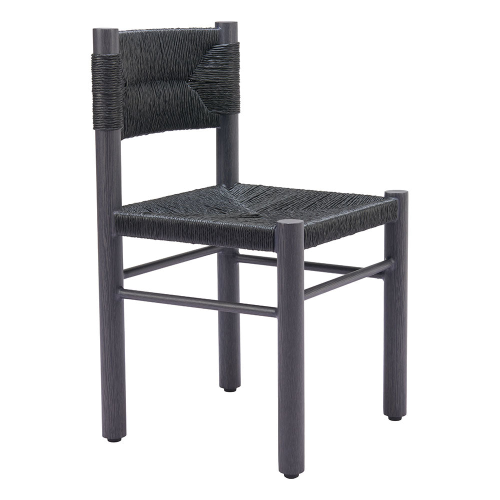 ISKA DINING CHAIR BLACK