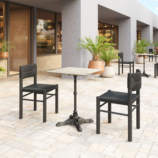 ISKA DINING CHAIR BLACK