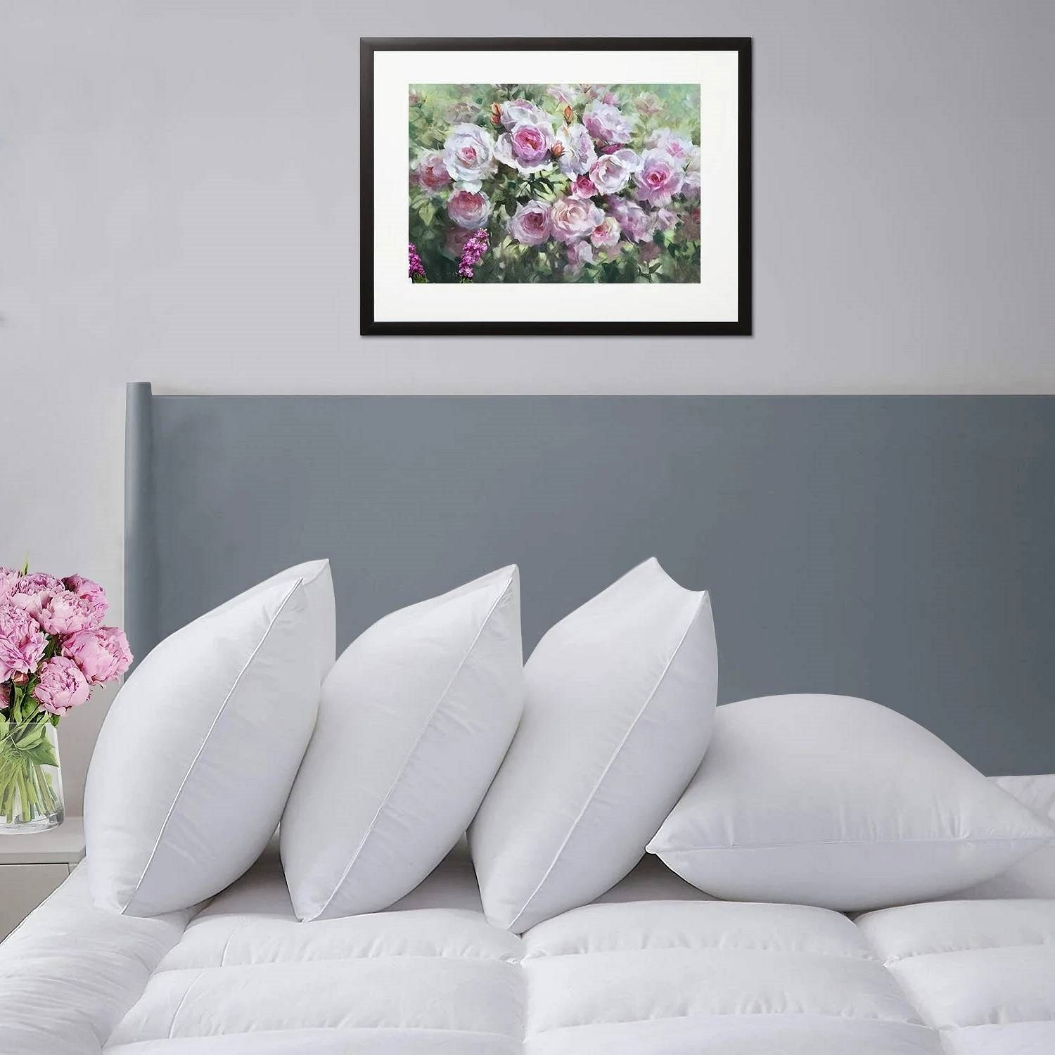 Oaklyn Luxe King Down Alternative Pillow Set (4-Pack) - Hotel Quality