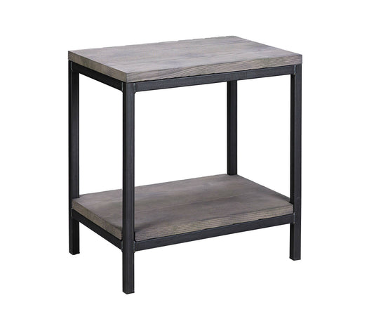OMNI END TABLE WITH SHELF