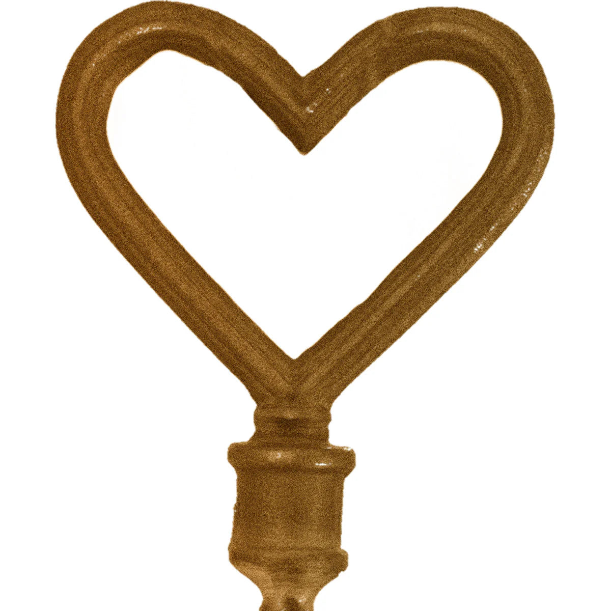 OPEN HEART GARDEN HOSE STAKE GUIDES