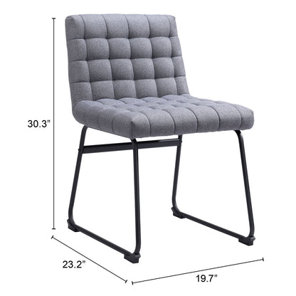 PAGO DINING CHAIR GRAY