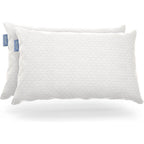 The Oaklyn Adaptive Cloud | Set of 2 Adjustable Bamboo & Memory Foam Pillows