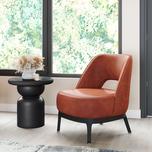 MISTLEY ACCENT CHAIR BROWN