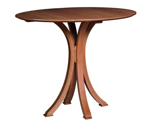 RIPPLEBACK ROUND PEDESTAL DINING TABLE