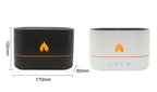 Ember & Mist | Flame-Effect Ultrasonic Aromatherapy Diffuser