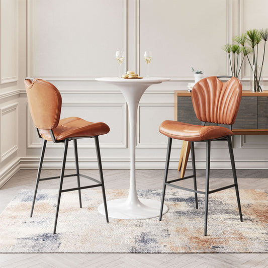 TERRENCE BARSTOOL VINTAGE BROWN