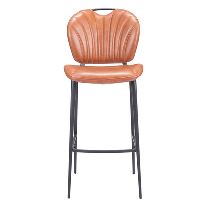 TERRENCE BARSTOOL VINTAGE BROWN