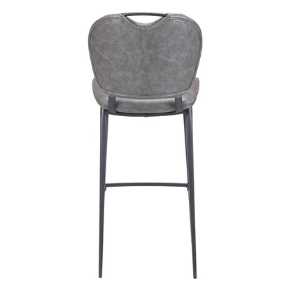 TERRENCE BARSTOOL VINTAGE GRAY