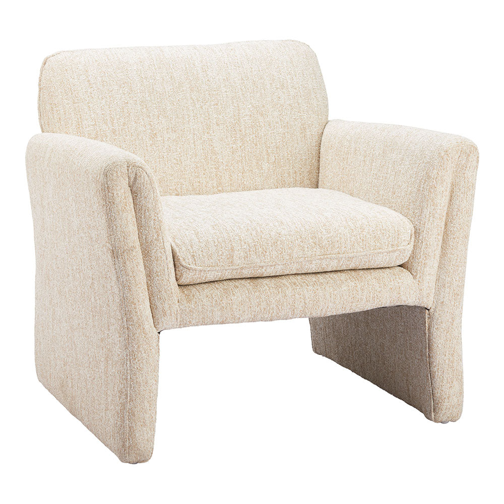 DOBRA ACCENT CHAIR OATMEAL BEIGE