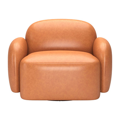 CLEO SWIVEL CHAIR BROWN