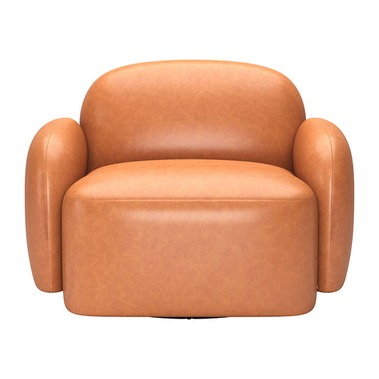 CLEO SWIVEL CHAIR BROWN