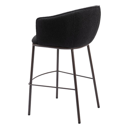 ESSEN BARSTOOL BLACK & BRONZE