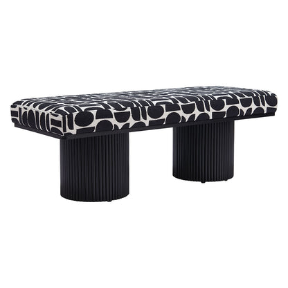 BOTOIA BENCH BLACK & WHITE