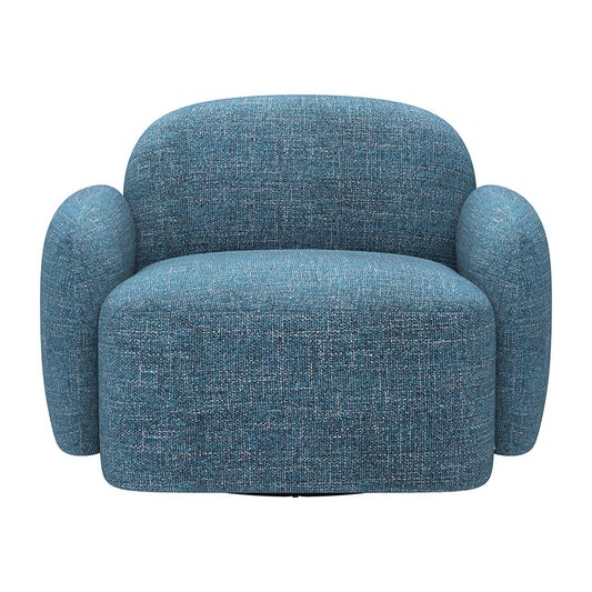 CLEO SWIVEL CHAIR BLUE