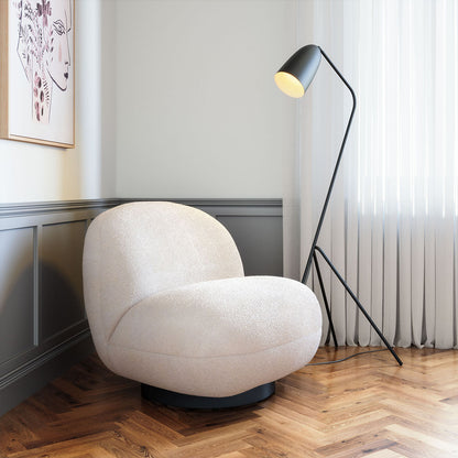 MYANMAR ACCENT CHAIR CREAM