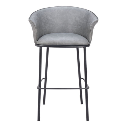 GARSTON BARSTOOL GRAY