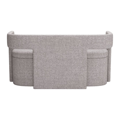 PAPUA STORAGE BENCH GRAY