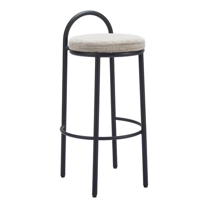 SISAL BARSTOOL BEIGE TWEED