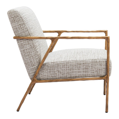 NORREBRO ACCENT CHAIR BEIGE FROST
