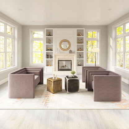 TRIPPEL LOVESEAT TAUPE