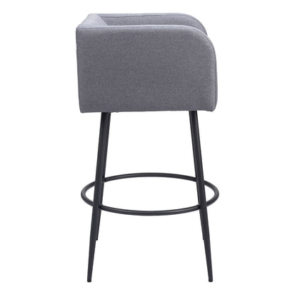 HORBAT BARSTOOL GRAY