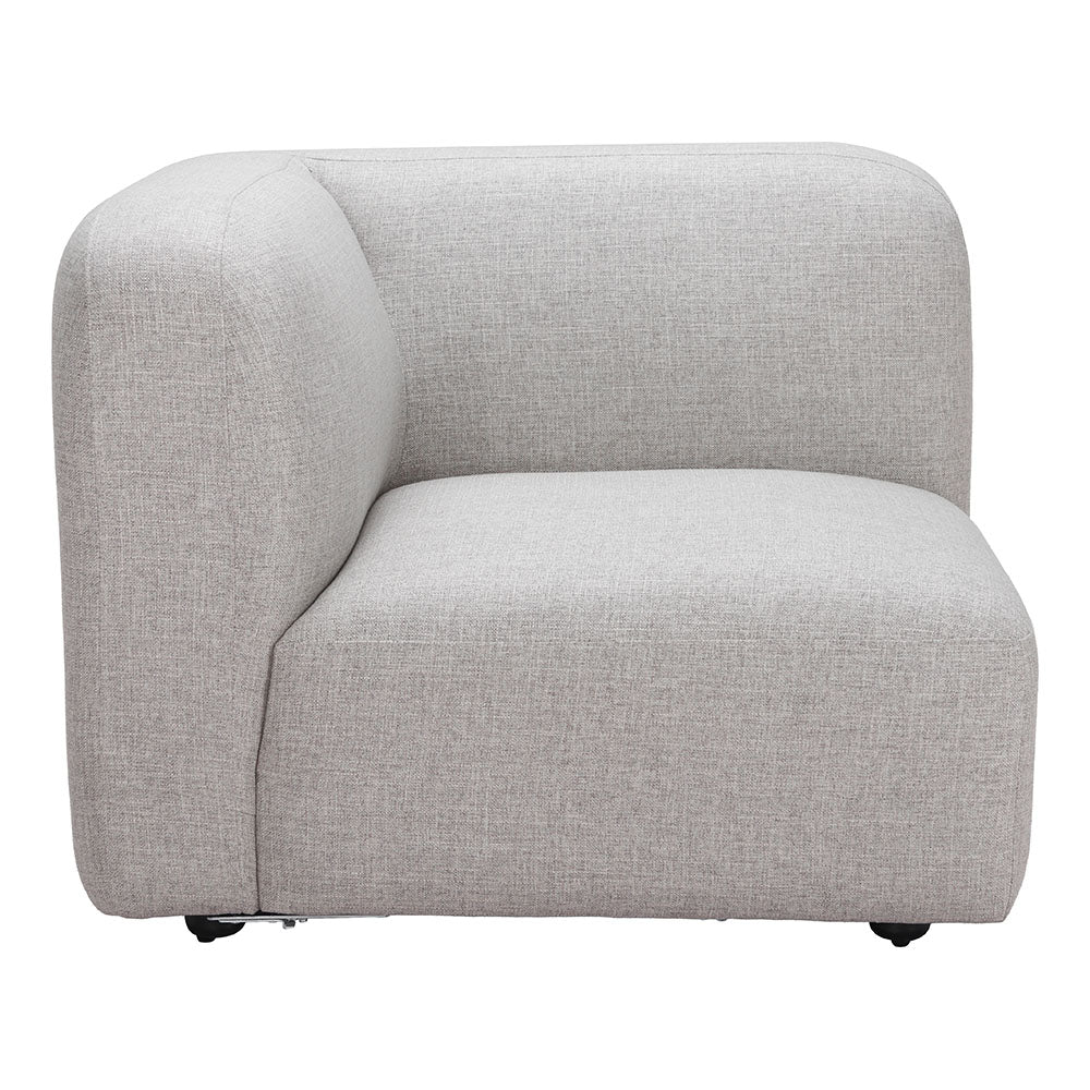 BIAK CORNER CHAIR GRAY