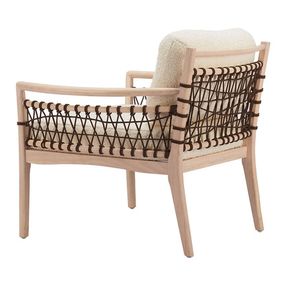 WEZLY ACCENT CHAIR LVORY
