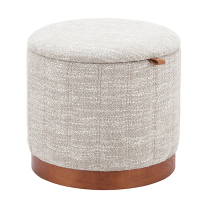 FIJE STORAGE OTTOMAN GRAY