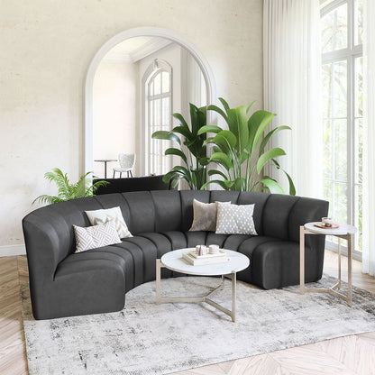 GARBI MODULAR SECTIONAL BLACK