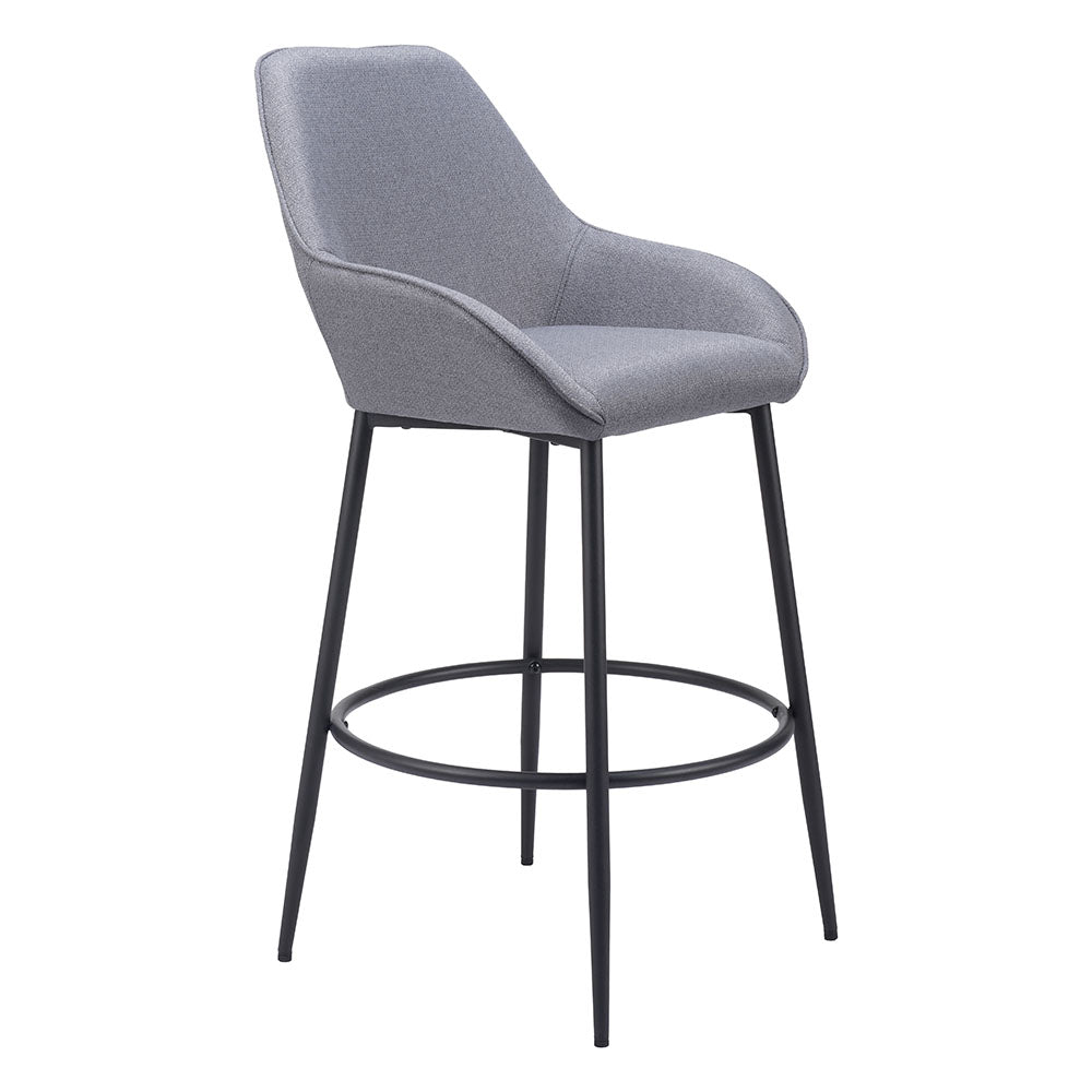 VILA BARSTOOL GRAY