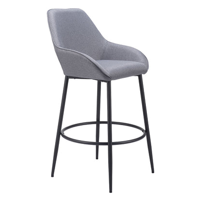 VILA BARSTOOL GRAY