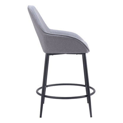 VILA COUNTER STOOL GRAY