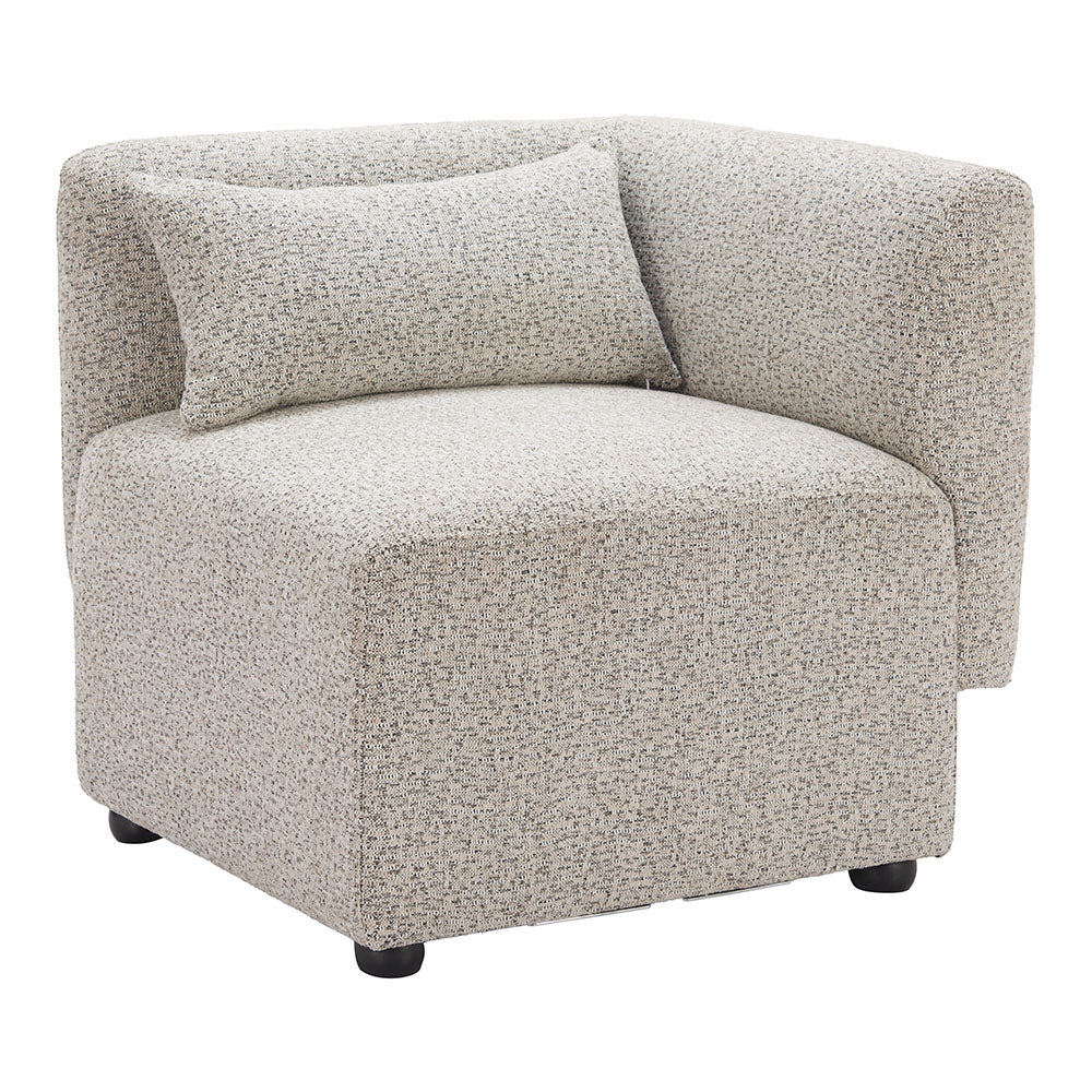 SIMU CORNER CHAIR DUNE GREIGE