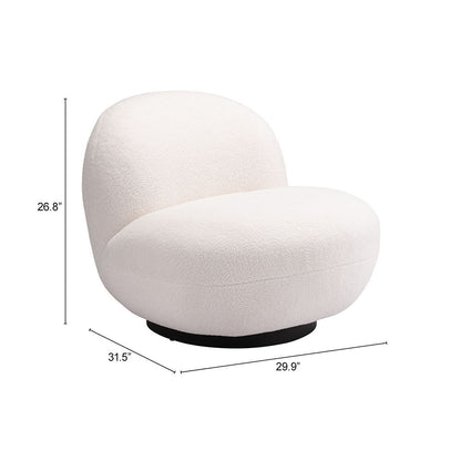MYANMAR ACCENT CHAIR CREAM