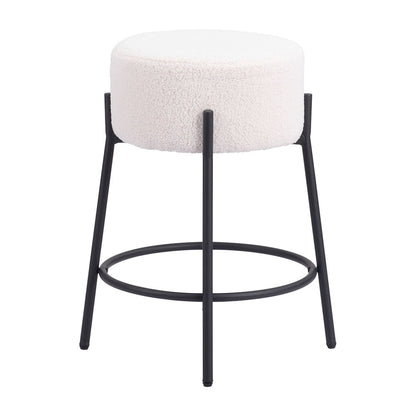 BLANCHE COUNTER STOOL IVORY