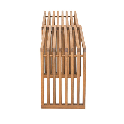 RIVIERA EXTENDABLE BENCH NATURAL