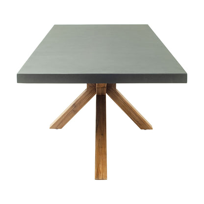 SUAN RECTANGULAR DINING TABLE GRAY