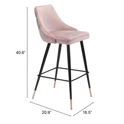 PICCOLO BARSTOOL PINK