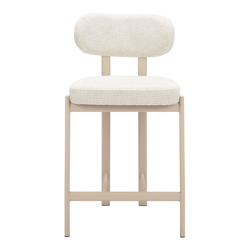 AUREA COUNTER STOOL LIGHT GRAY