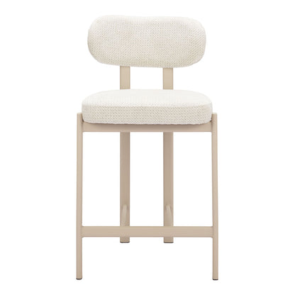 AUREA COUNTER STOOL LIGHT GRAY