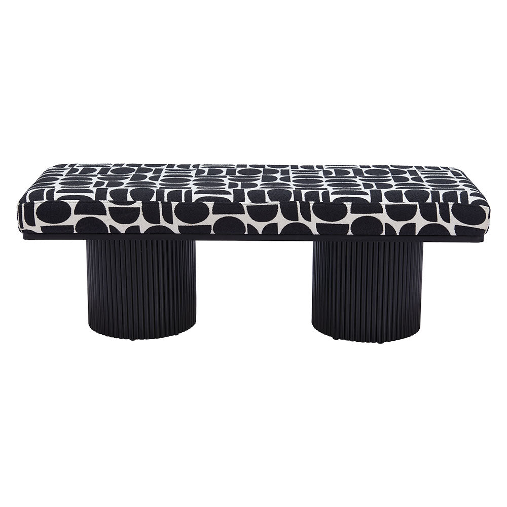 BOTOIA BENCH BLACK & WHITE