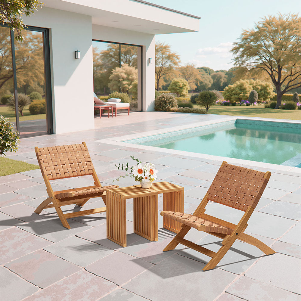 SUNFLARE LOUNGE CHAIR BROWN