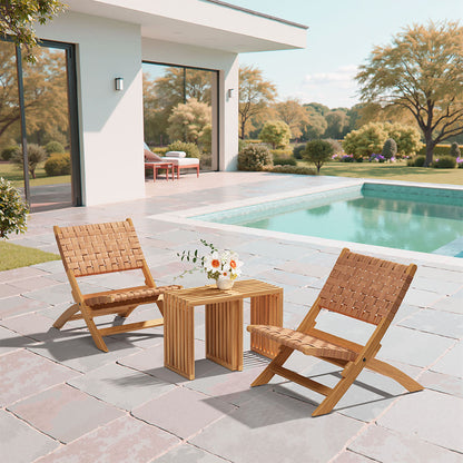 SUNFLARE LOUNGE CHAIR BROWN