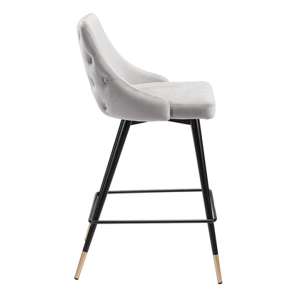 PICCOLO COUNTER STOOL GRAY