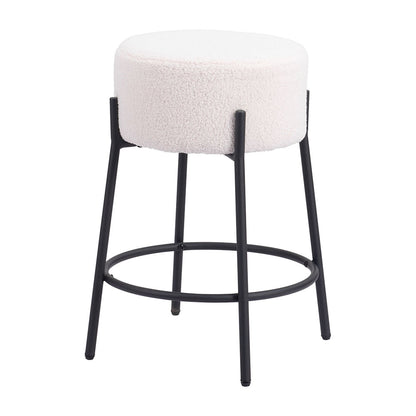 BLANCHE COUNTER STOOL IVORY