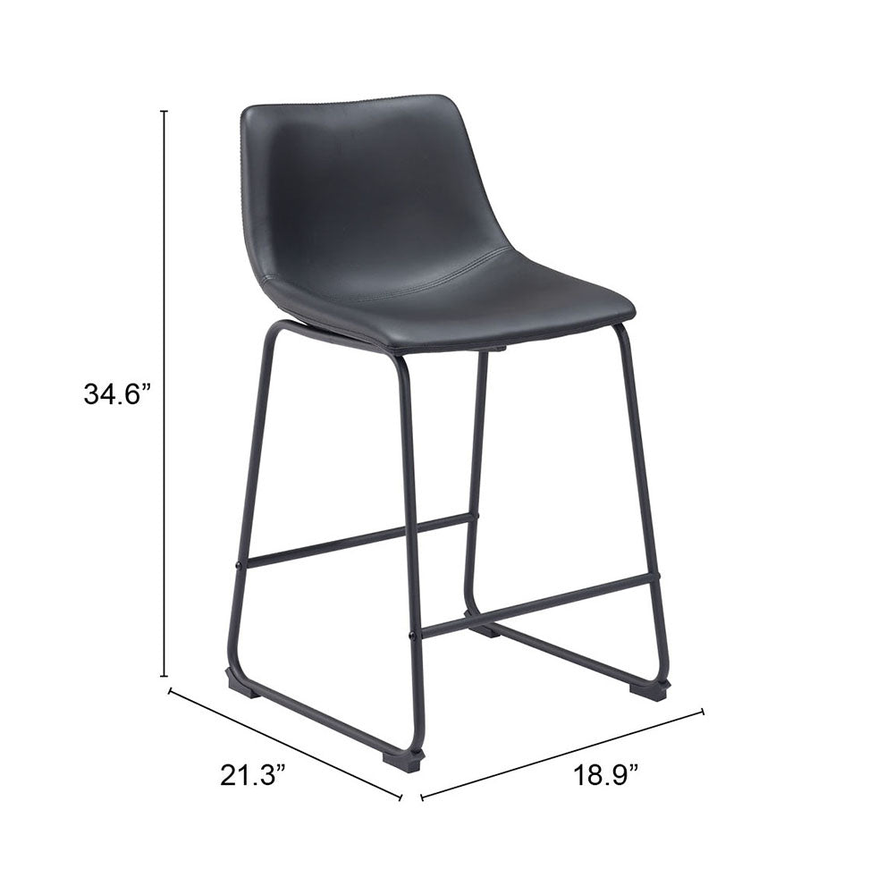 SMART COUNTER STOOL BLACK