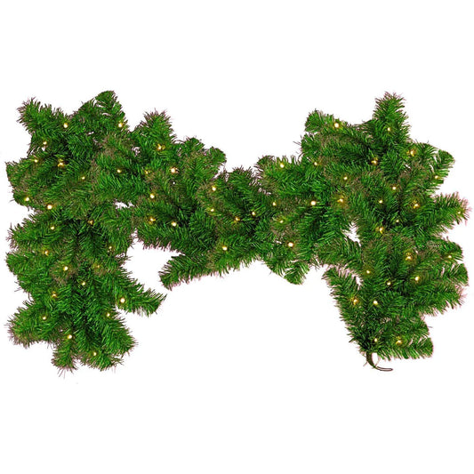 ALPINE GREEN CHRISTMAS GARLAND