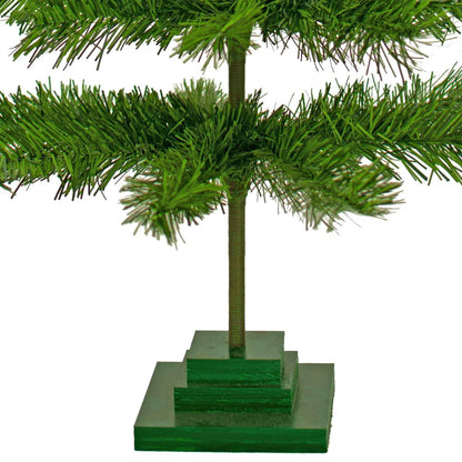 ALPINE GREEN TINSEL CHRISTMAS TREE