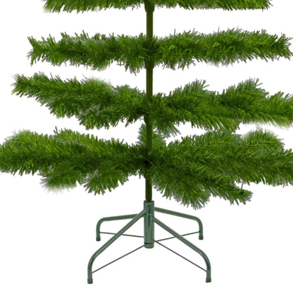 ALPINE GREEN TINSEL CHRISTMAS TREE